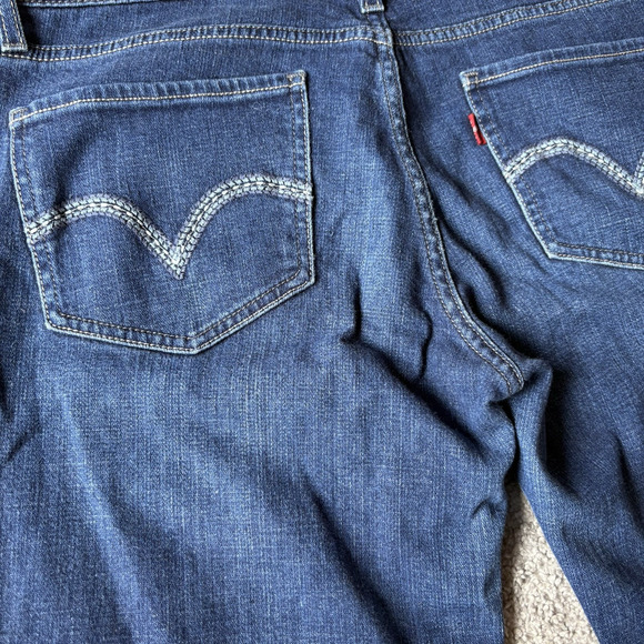 Levi's Womens 524 Too Superlow Jeans Medium Wash Size 11 Y2K Retro Boot Cut - Picture 6 of 15